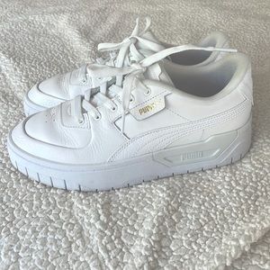 White puma cali dream sneakers
